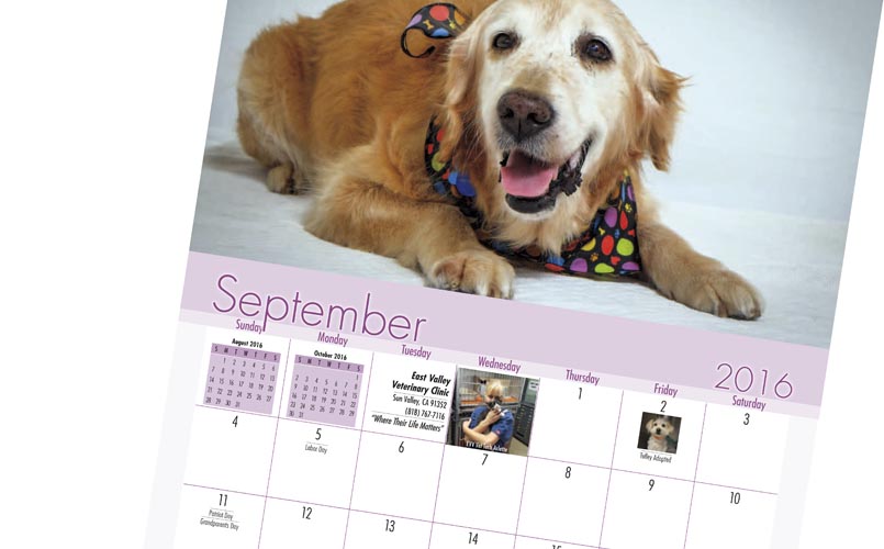 customized photo calendar