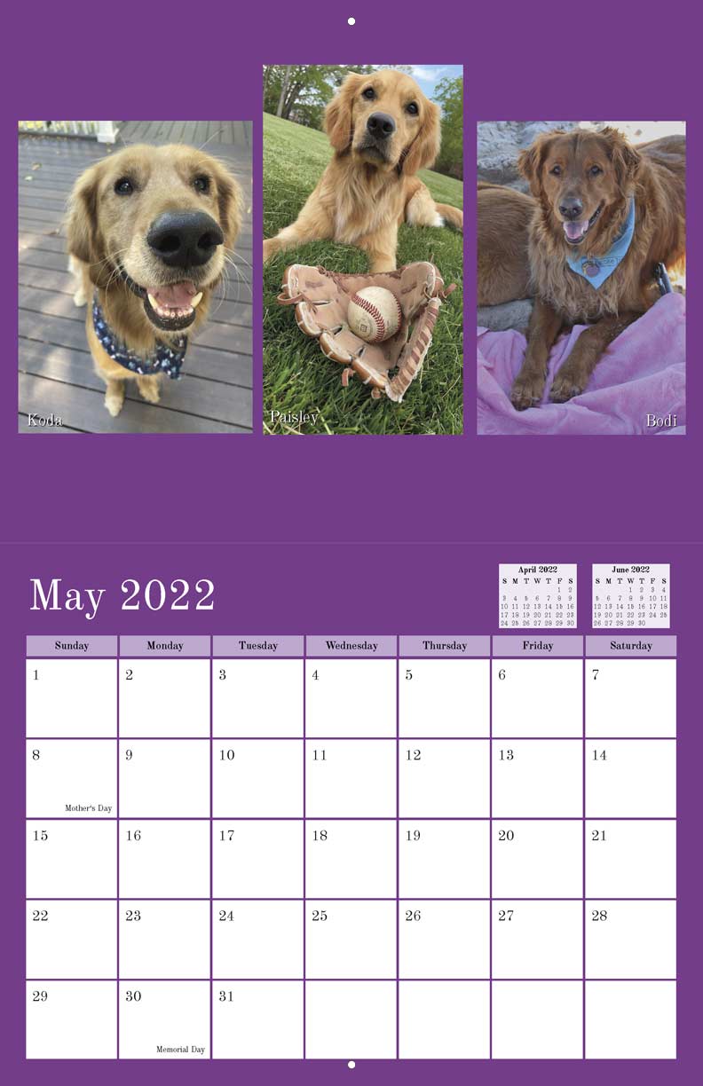 triad-golden-retriever-rescue-2022-calendar-fundraising