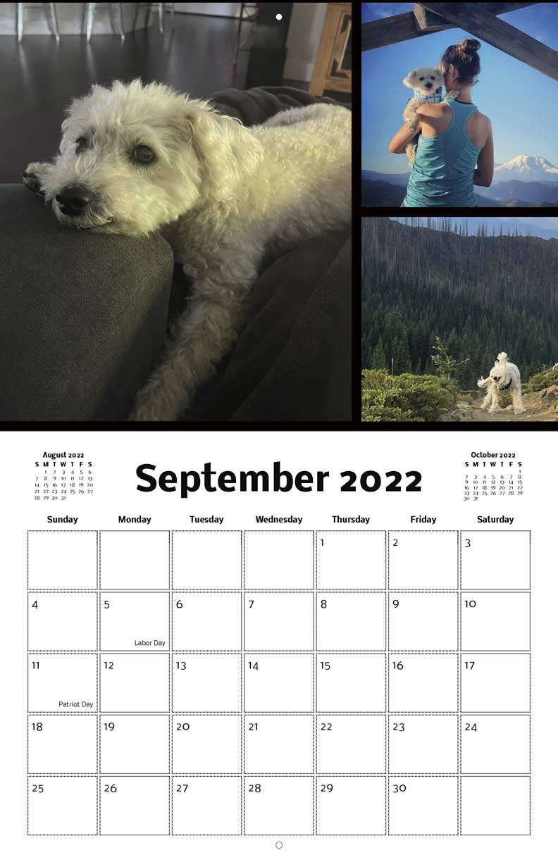 Largent 2021 Calendar Fundraising
