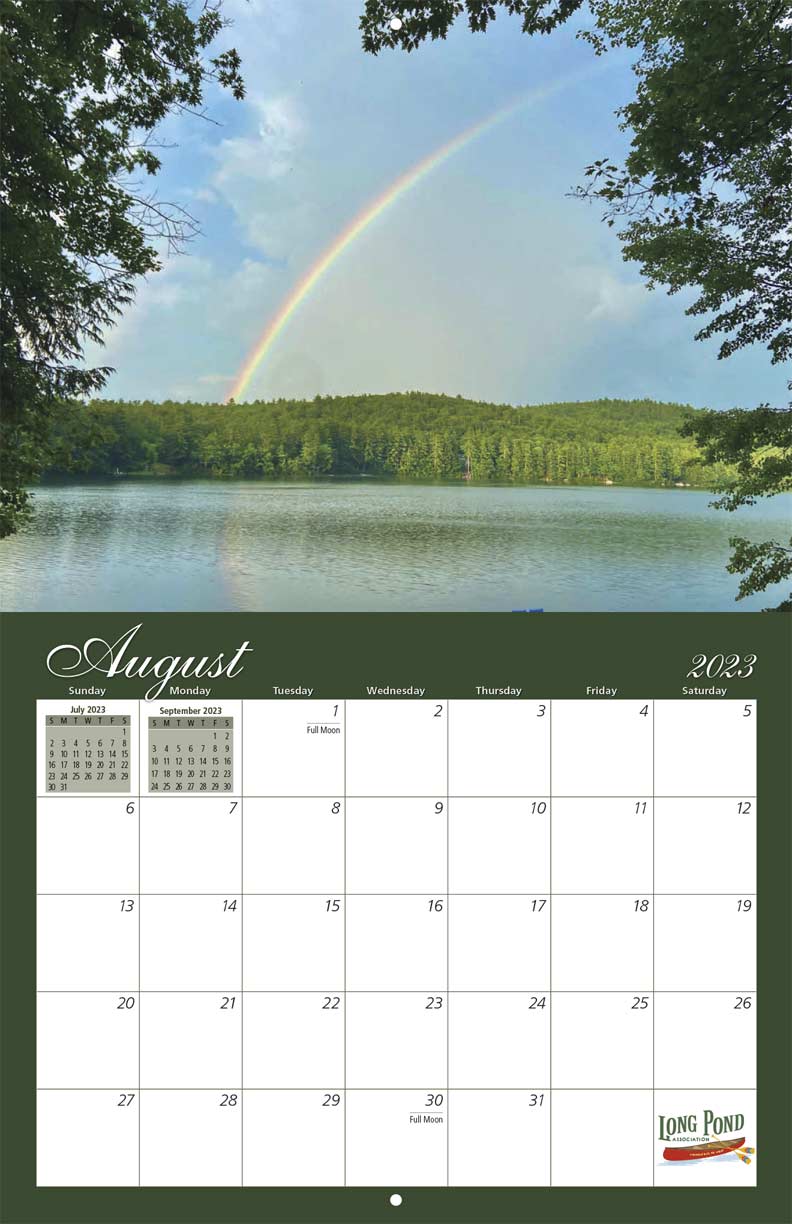 Long Pond Association 2023 Calendar