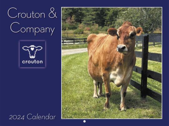 Crouton And Co 2024 Calendar Cover