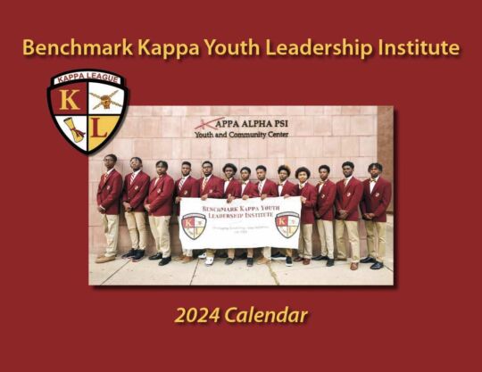 Benchmark Kappa Youth Leadership Institute 2024 Calendar Cover