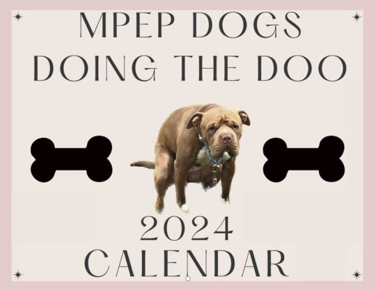 MPEP Dogs Doing The Doo 2024 Calendar Cover