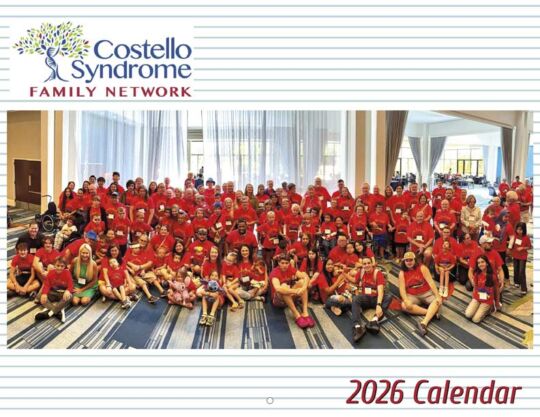 Costello Family Network 2026 Calendar Cover
