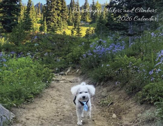 Washington Hikers And Climbers 2026 Calendar Cover with Largent