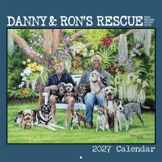 Danny and Ron's Rescue 2027 Calendar Cover